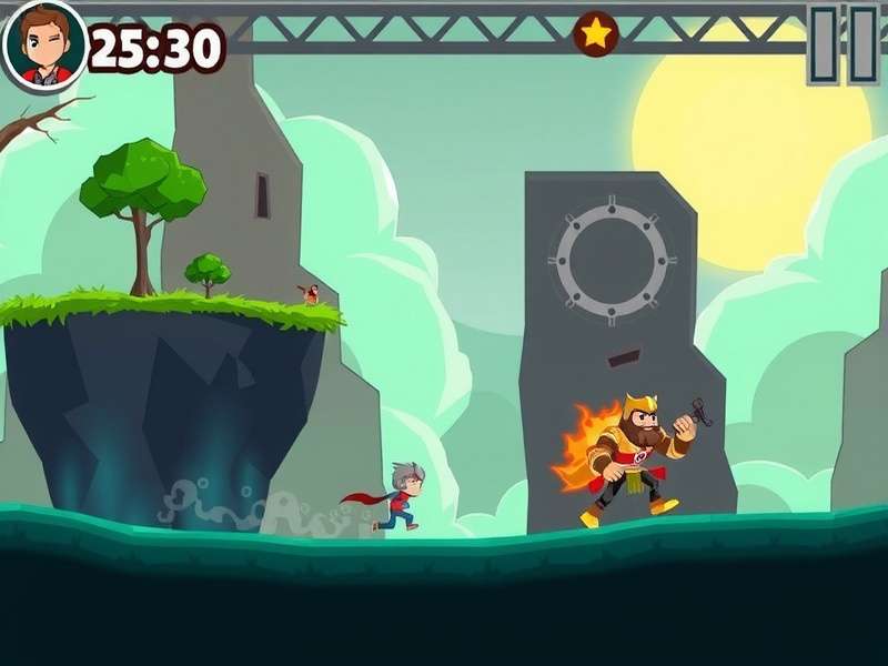 Pav Dash Pro gameplay screenshot showing character and environment